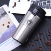Caneca Térmica Para Café em Aço Inoxidável com Sistema Anti-Vazamento